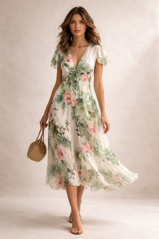 Vestido floral Amaia
